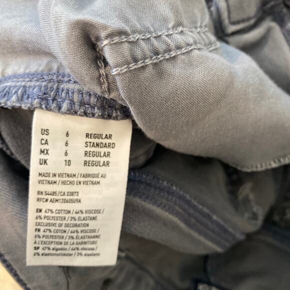 Women’s American eagle Twill Super Stretch Jegging size 6x28.5 - Picture 3 of 6